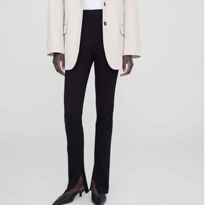 Anine Bing Max Split Black Pants